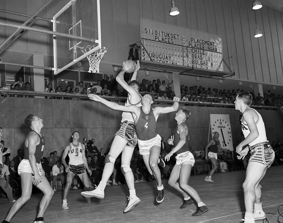 Когда баскетболисты ссср стали чемпионами. Баскетбол СССР 1959.
