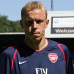 Mart Poom Londoni Arsenali särgis. Foto: Arsenal.com