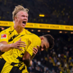 Erlin Braut Haaland ja Jadon Sancho.