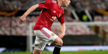 Donny van de Beek Manchester Unitedi särgis. Foto: Instagram @donnyvdbeek