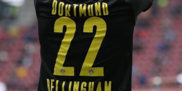 Jude Bellinghami särk numbriga 22. Foto: Instagram @judebellingham