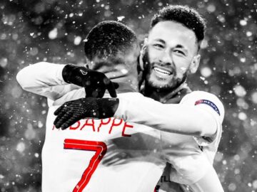 Neymar ja Kylian Mbappe tahavad Madridi Realile koha kätte näidata. Foto: PSG ametlik Facebook.