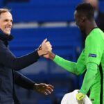 Peatreener Thomas Tuchel (vasakul) on suutnud lühikese ajaga sättida Chelsea taas õigele kursile. Paremal on Chelsea põhiväravavaht Edouard Mendy. Foto: Londoni Chelsea ametlik Facebook.