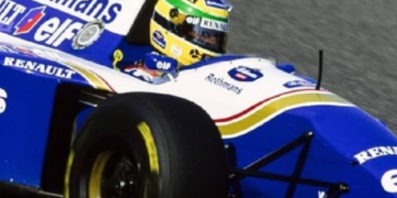 Olivier Panis F1-auto roolis. Foto: Instagram @olivepanis