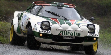 Sandro Munari Lancia Stratosega. Foto: Instagram @rallylegendofficial
