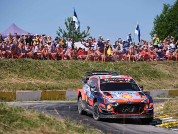 Ott Tänak Hyundaiga. Foto: Hyundai Motorsport