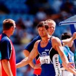 Erki Nool 2000. aasta Sydney olümpial. Foto: ekjl.ee