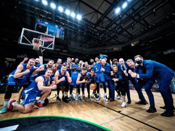 Võidukas BC Kalev/Cramo. Foto: Basketball Champions League