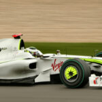 Maailmameister Jenson Button 2009. aasta Saksamaa GP-l Brawn GP roolis. Foto: BUTTON BRAWN GP/Diederick.79/Wikimedia Commons